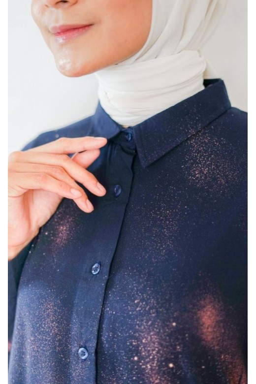 Tasya Tunik Galaxy Navy